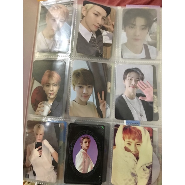 SET Photocard official Jaemin Jeno Renjun Haechan Winwin Sungchan pc