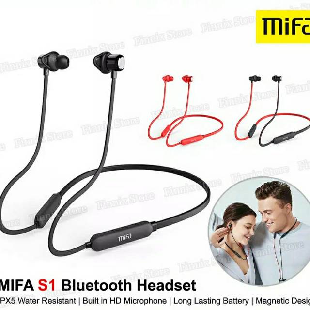 Bluetooth Headset Wireless Earphone MIFA S1 Sports