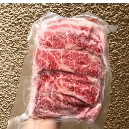 

US Shortplate beef premium / daging yoshinoya