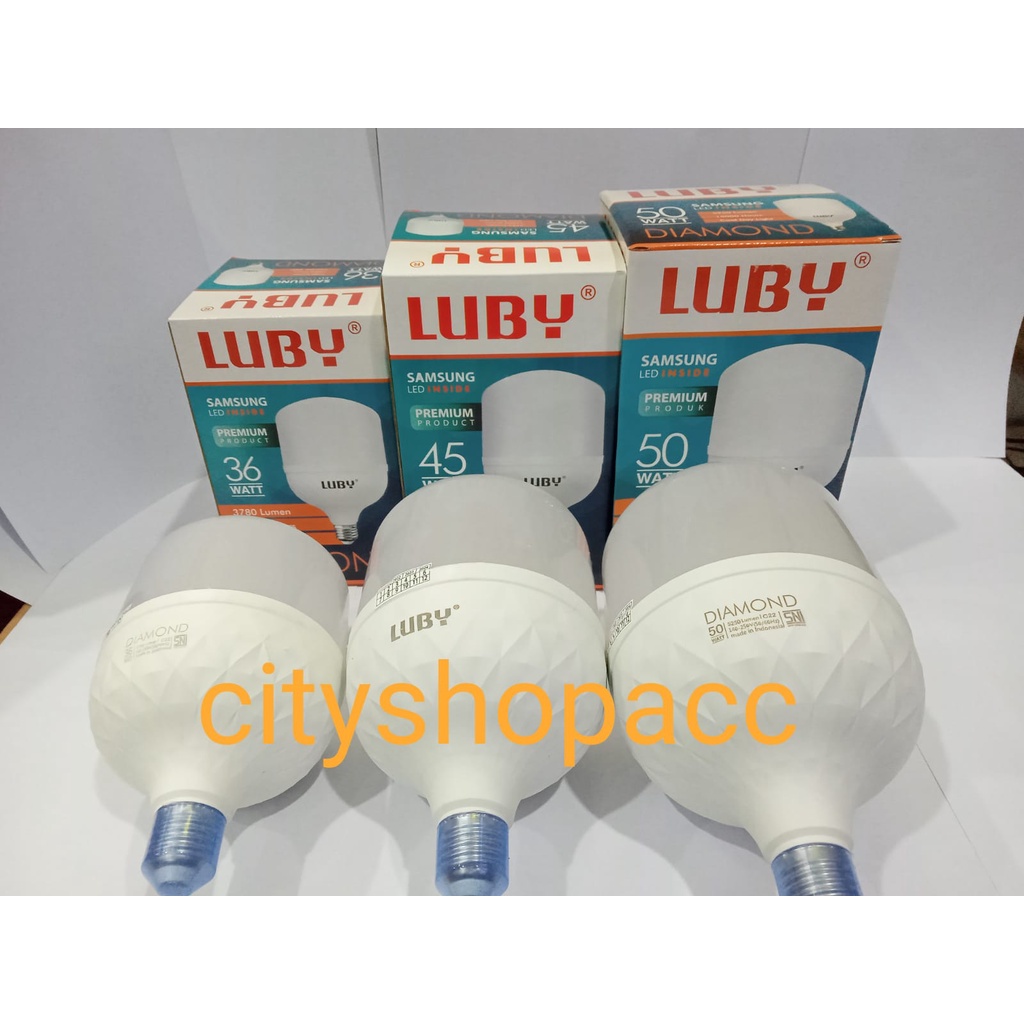 luby diamond 24W DAN 30W lampu led capsule cahaya PUTIH samsung led