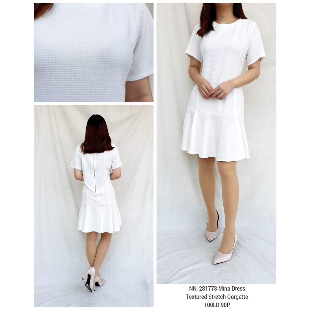 MIDOR MINNA DRESS TEXTURED STRETCH GORGETTE NN.281778