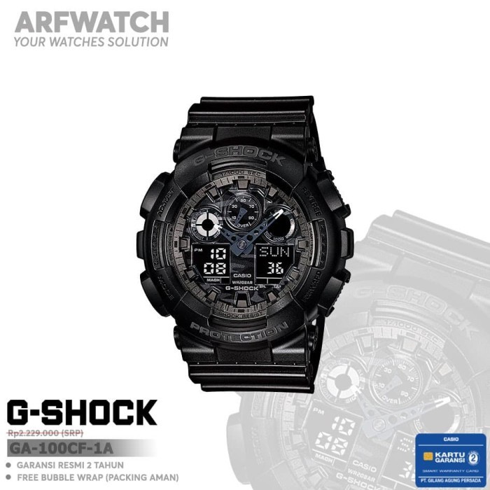 Casio G-Shock GA-100CF-1A / GA-100CF-1ADR Original