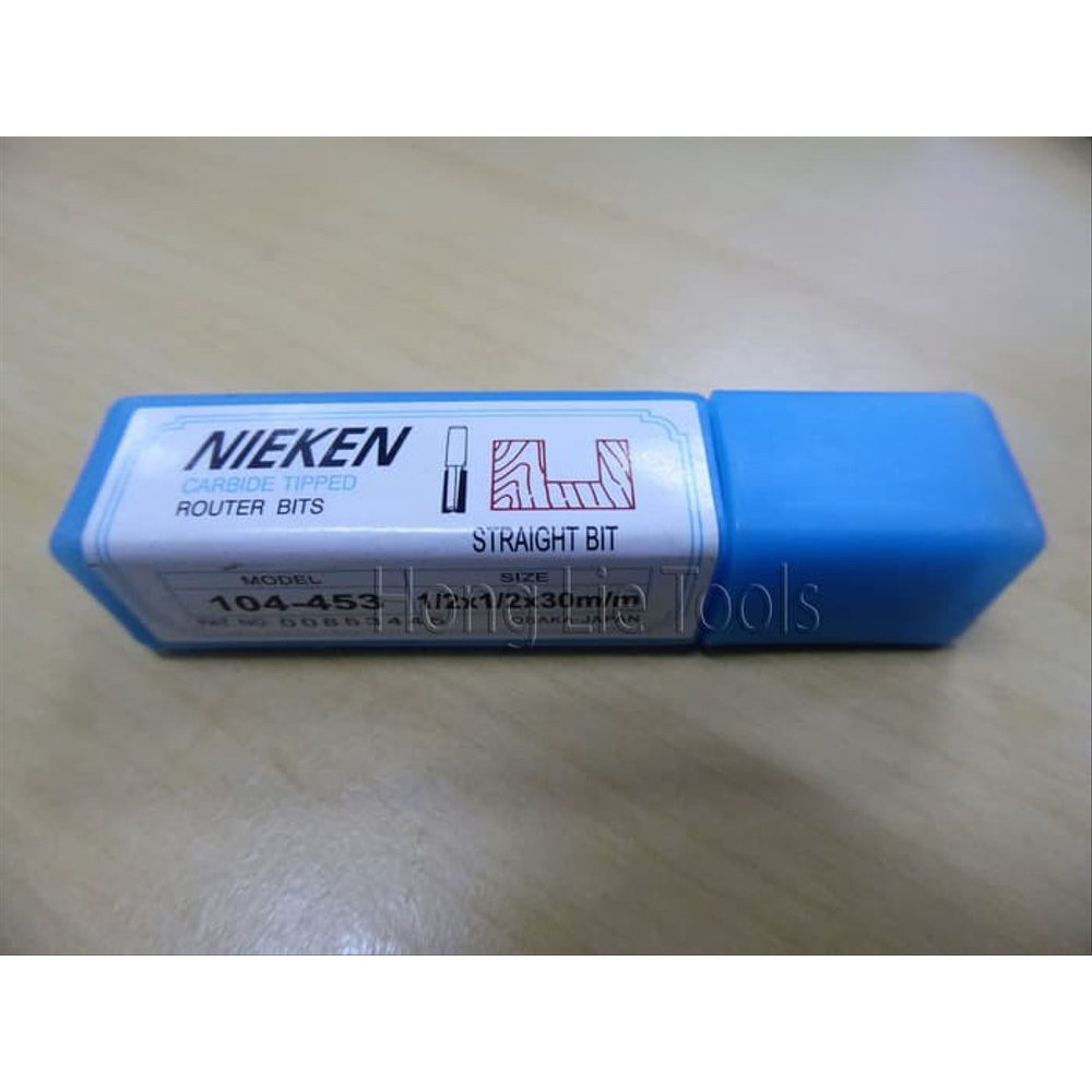 Nieken 104-453 Mata Profil Lurus Straight Bit 12mm