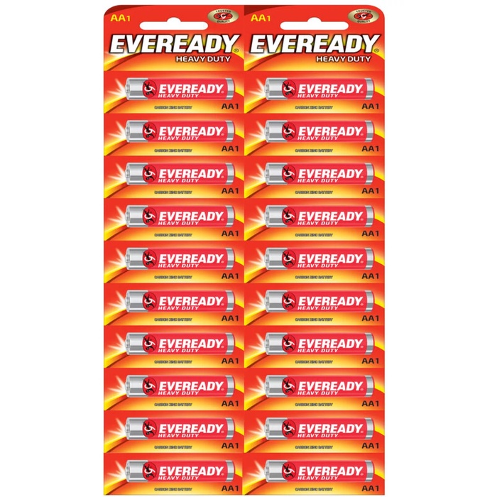 Baterai battery EVEREADY 1015 BP20 AA A2 Merah 1 Pcs