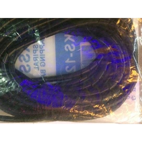 Spiral Kabel Protektor KS-12 Hitam | Kabel Spiral KS-12 KSS