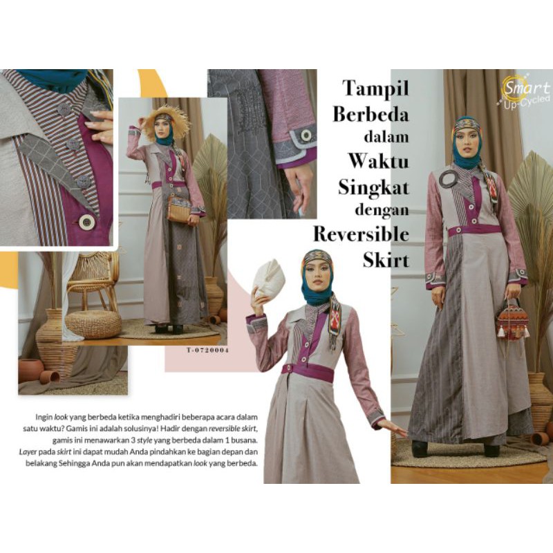 Tuneeca Gamis Smart Up-Cycled Unexpected Surprise T-0720004