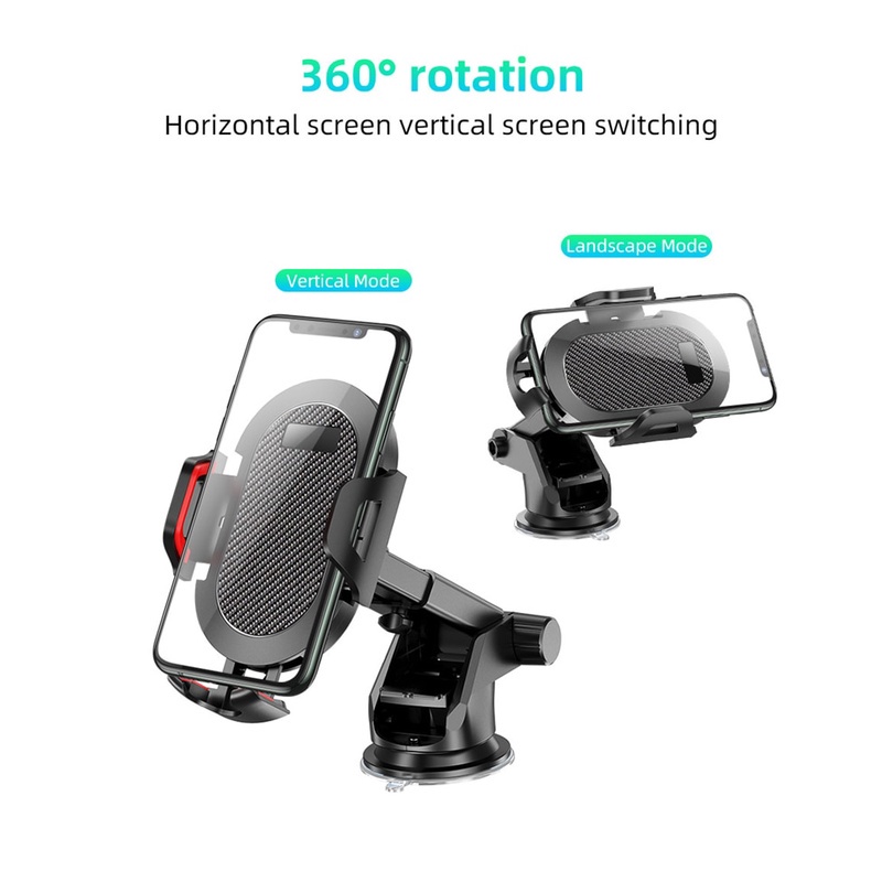 IPHONE 2021 Stand Holder Smartphone Universal Dengan Kop Perekat Untuk Dashboard Mobil