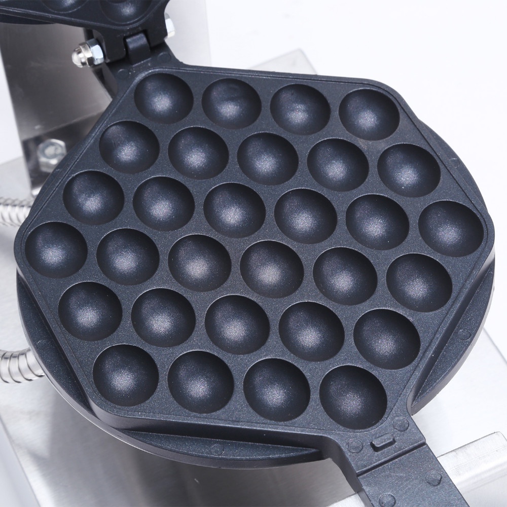 Mesin Cetakan Waffle Murah Kue Egg Waffle Hongkong 220V - Silver