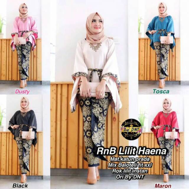 Setelan Wanita Batik RnB Lilit Haena