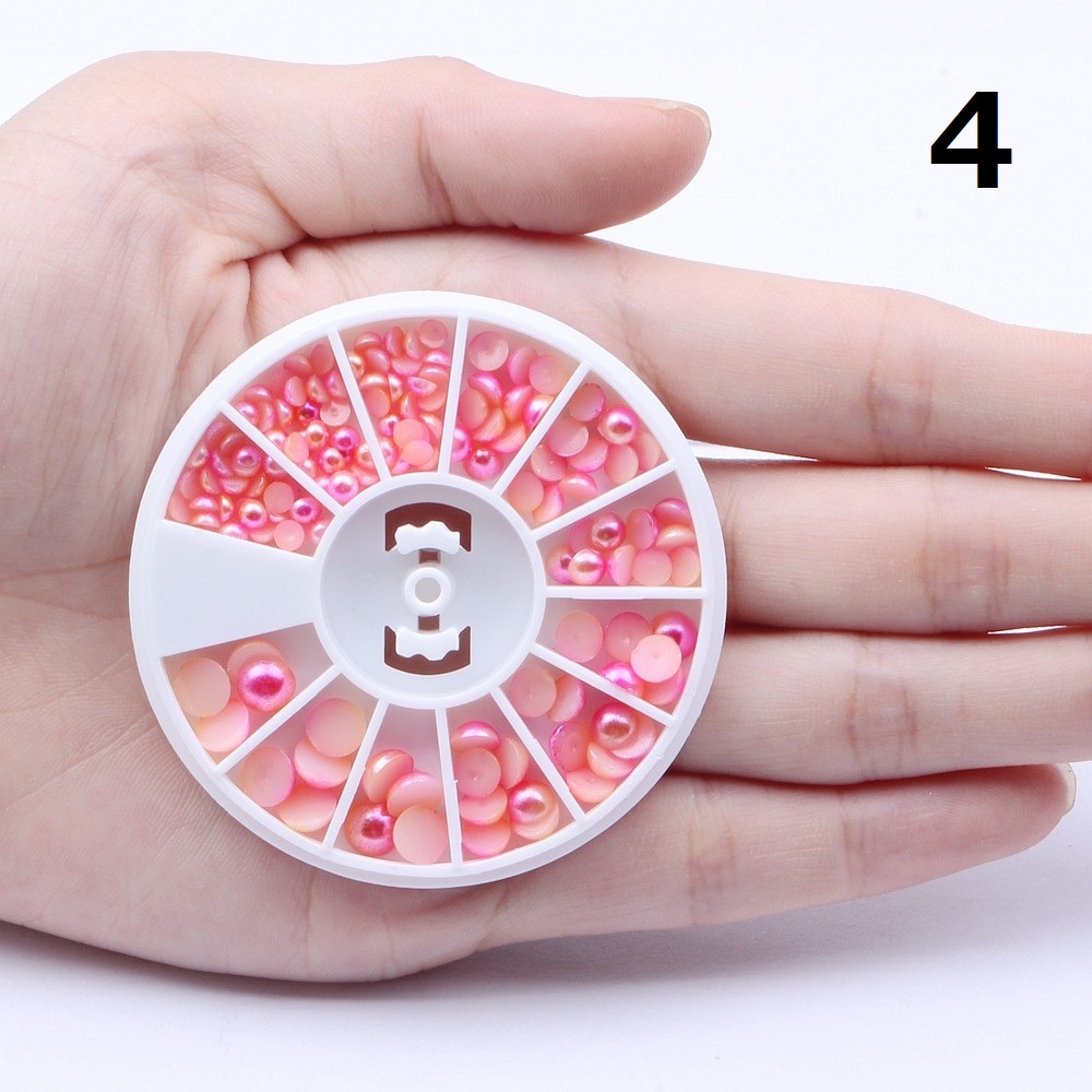 CSP091 – Manik Mutiara Pearl Kristal / Hiasan Make Up / Nail Art Cosplay