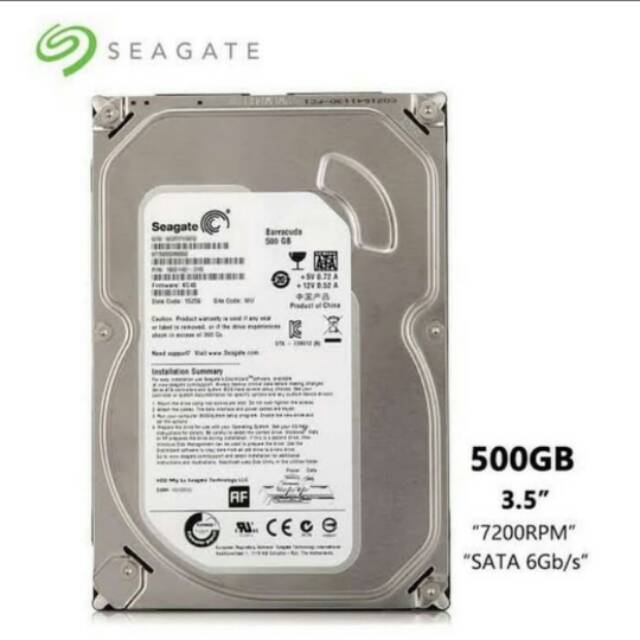 HARDISK CCTV/HARDISK 500 GB SEAGATE / HDD PC