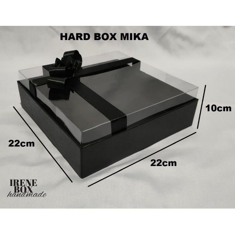 

Box Mika / Hard Box / Gift Box / Kotak Kado / Packaging / Box Hampers / Box Seserahan / Box Hantaran / Box Souvenir / 22x22x7 / 22x22x10 / 22x22x12