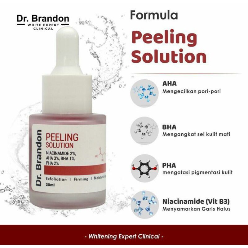 Dr.Brandon Peeling Solution/Dr.Brandon Revitalizing Face Serum