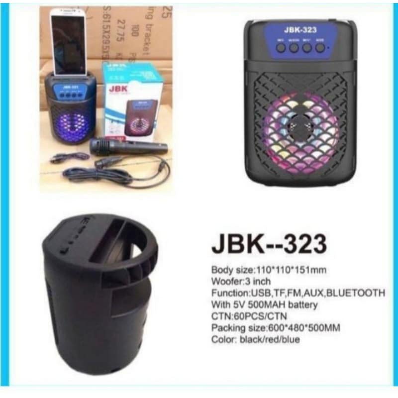 Speaker Bluetooth JBK 321 / JBK 323 Wireless