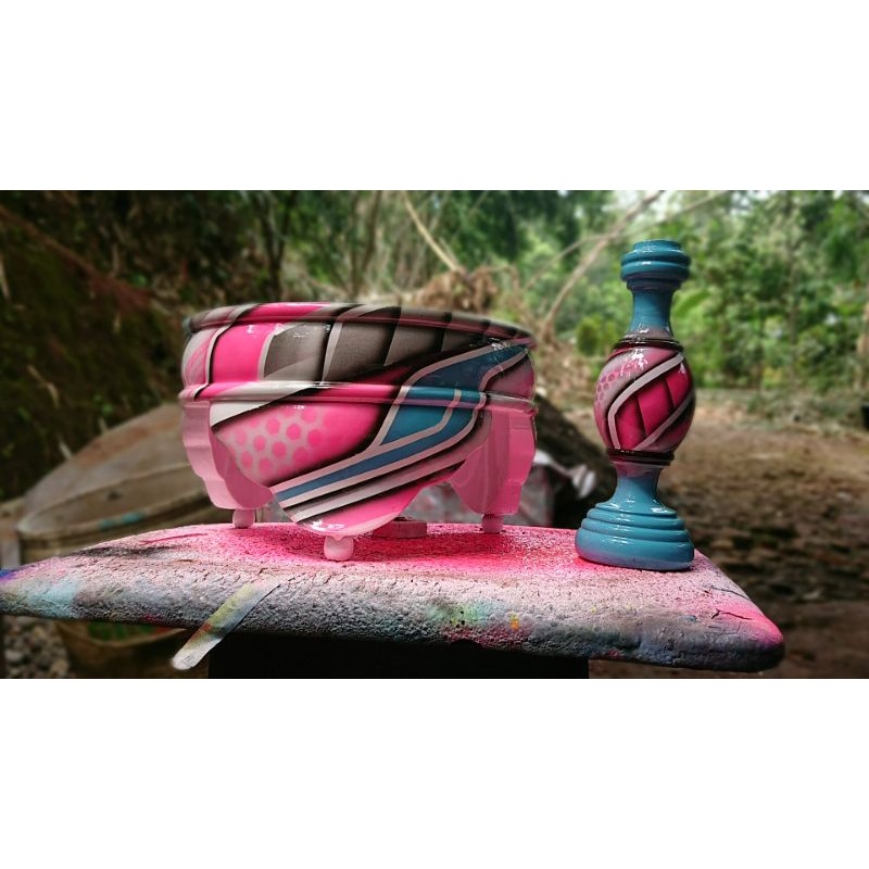 tebok pleci air brush helopet