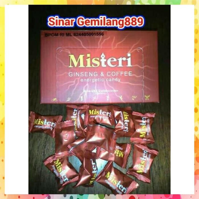 

hot falsh sale Misteri Candy Permen Rasa Ginseng
