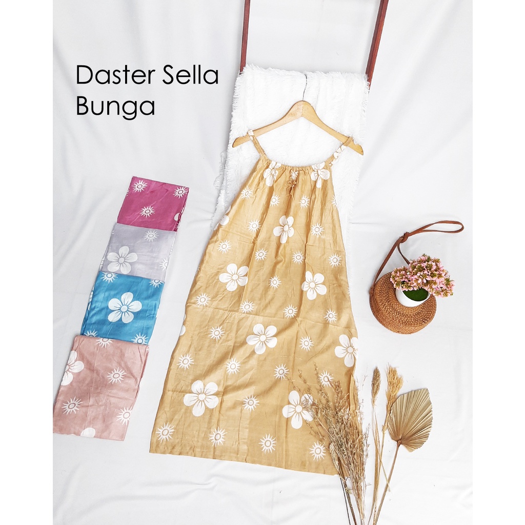 HOMEDRESS KEKINIAN (DASTER SELLA) - Daster Motif Bunga Eceran - Miso Homewear Original - Daster Kerut Yukensi - Daster Pastel Rumahan Viral - Daster Bali Seksi - Daster Termurah - Daster Rayon Solo - Daster Lobek Selutut - Daster Wanita