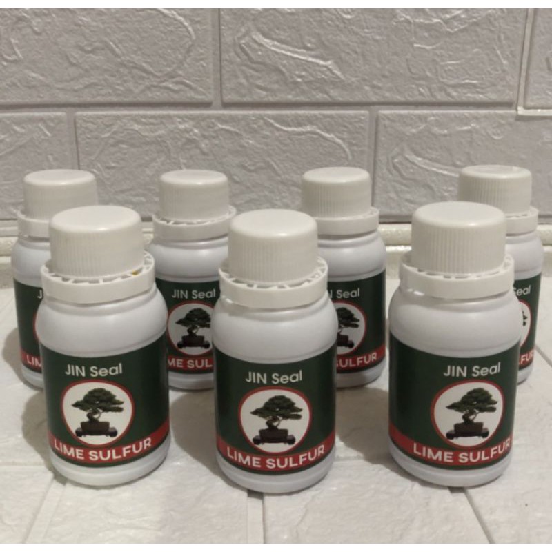 Lime Sulfur Bonsai 100 ml Jin Seal Untuk Mengawetkan Deadwood Jin Bonsai