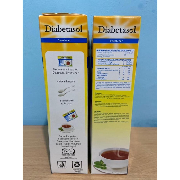 

Gula Diabetasol Sweetener Pemanis Sukralosa Sucralose Grosir Murah 068
