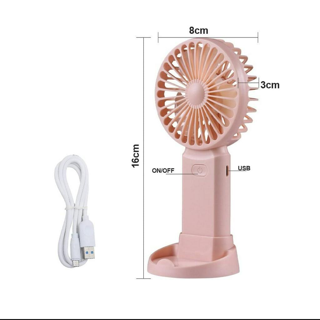 Kipas Angin Genggam Tangan / Kipas angin Mini Rechargeable/ kipas angin Meja Mini/ Handy Mini Fan Portable Kipas Elektrik Viral Untuk Outdoor Travelling Konser Piknik Jalan Luar Ruangan original