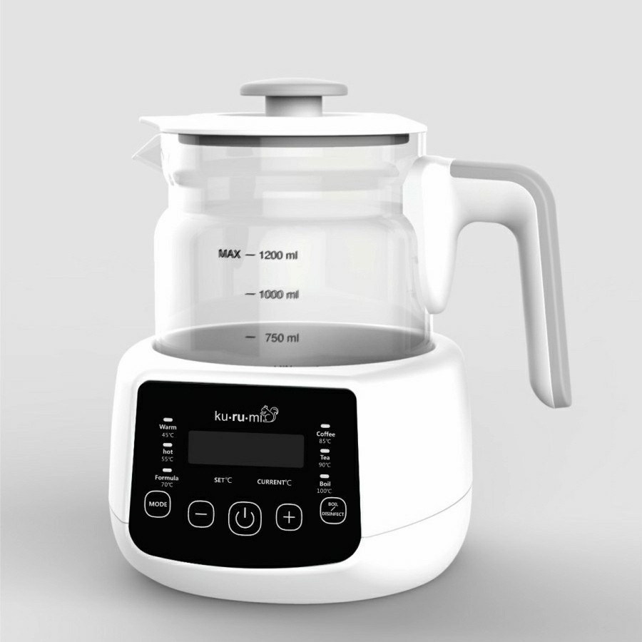 Kurumi Smart Ketel Air KH100 Teko Smart Home Kettle Water Bottle Warmer 1.2 Liter