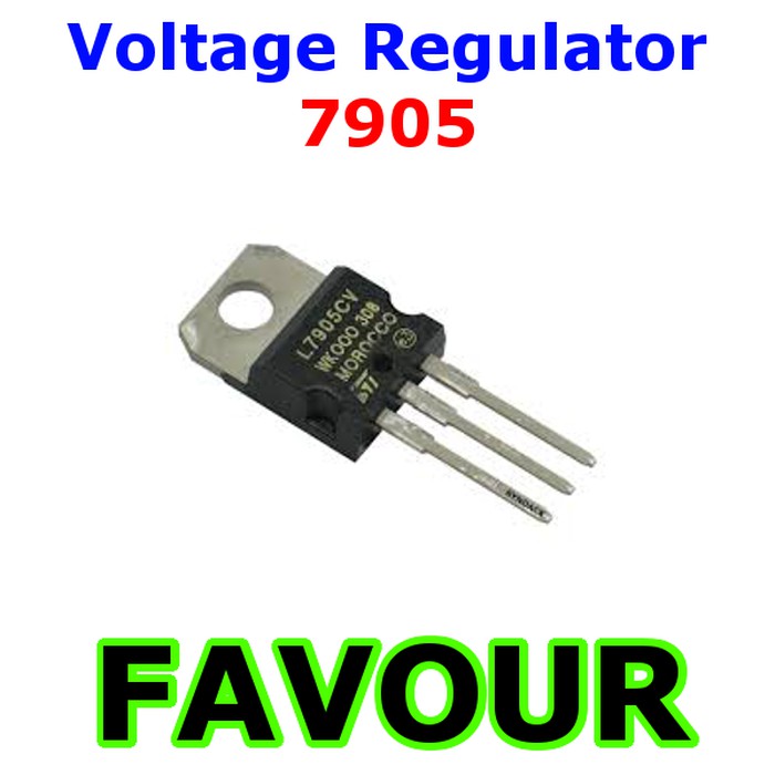 L 7905 CV L7905 REGULATOR VOLTAGE 5V 1A FIX NEGATIF