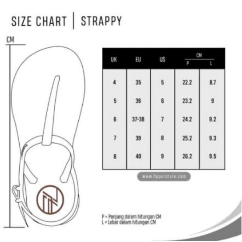 Sandal Jepit Fliplop Wanita TRX12