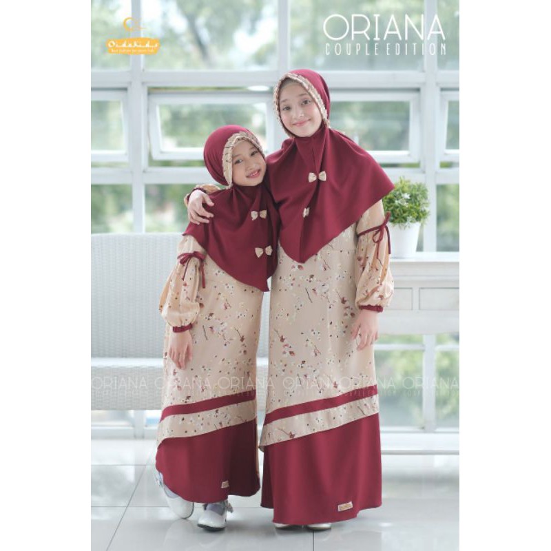 Gamis anak set oriana kids and junior by oidokids