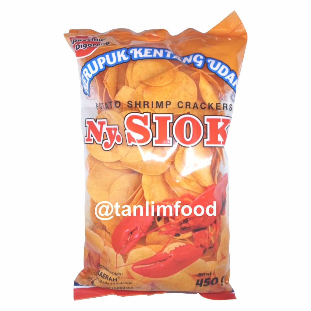 KERUPUK KENTANG UDANG MENTAH NY SIOK