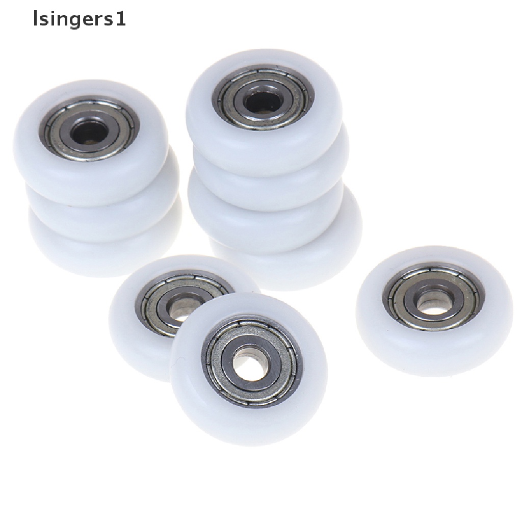 (lsingers1) 2 / 5 / 10pcs Roda roller Geser Pengganti Bahan Plastik Untuk Pintu Geser