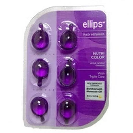 [ KEMASAN KEPING ] ELLIPS HAIR VITAMIN - (1ml x 6) ❤ jselectiv ❤ Vitamin Rambut ELLIPS - ORI✔️BPOM✔️COD✔️