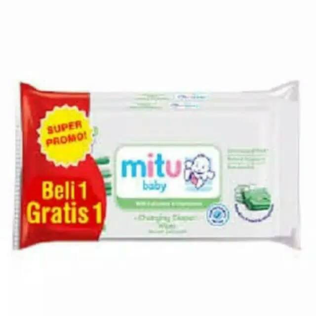 Mitu tissue basah baby buy 1 get 1