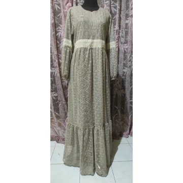 gamis brukat Malika