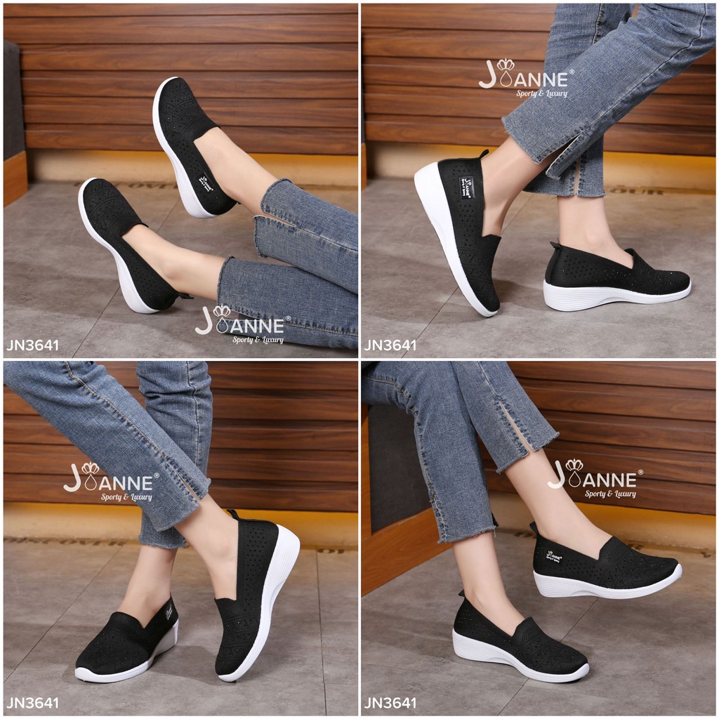 JOANNE Highsole Slip On Shoes  #JN3641 ORIGINAL