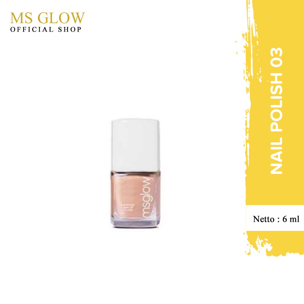 MS Glow Nail Polish 03 - 1 Item