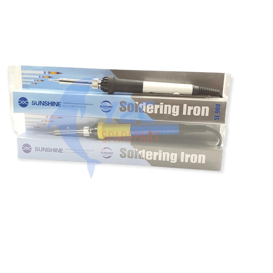 SOLDER SUNSHINE SL-908 60W / SL-936 60 WATT / SL-908 BISA ATUR SUHU / ADJUST / ALAT SERVIS HP