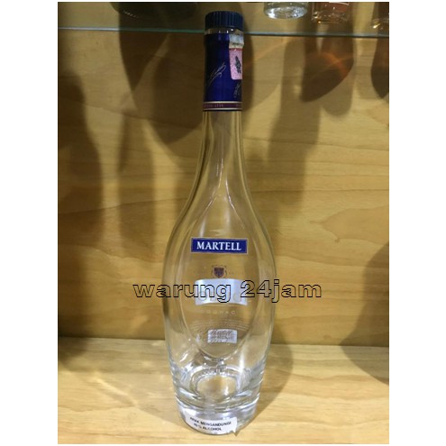 Botol bekas whiskey martell noblige ( ada tutup ) Murah laris