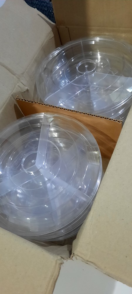 Stoples Kue Kering Sekat 3 Bulat - Golden Sekat 3 Bulat