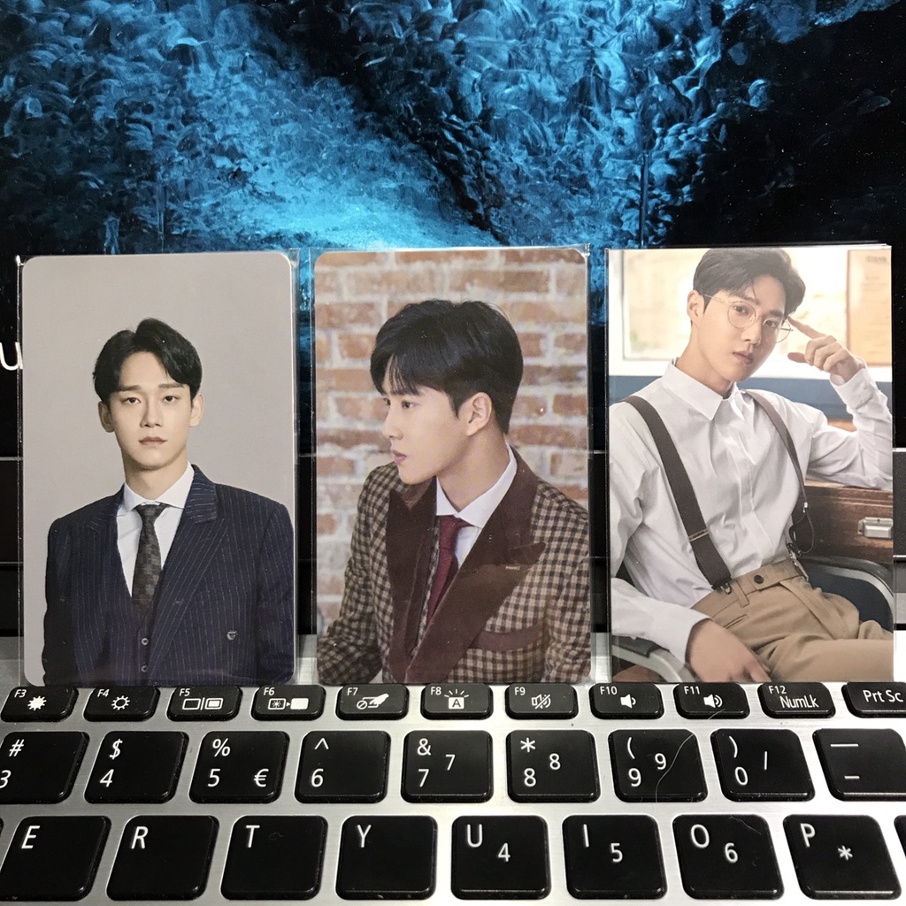 [READY] PHOTOCARD PC OFFICIAL SUHO CHEN EXO BENEFIT YZY Hottracks SG 2020