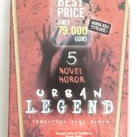 BOX PAKET 5 NOVEL HOROR URBAN LEGEND