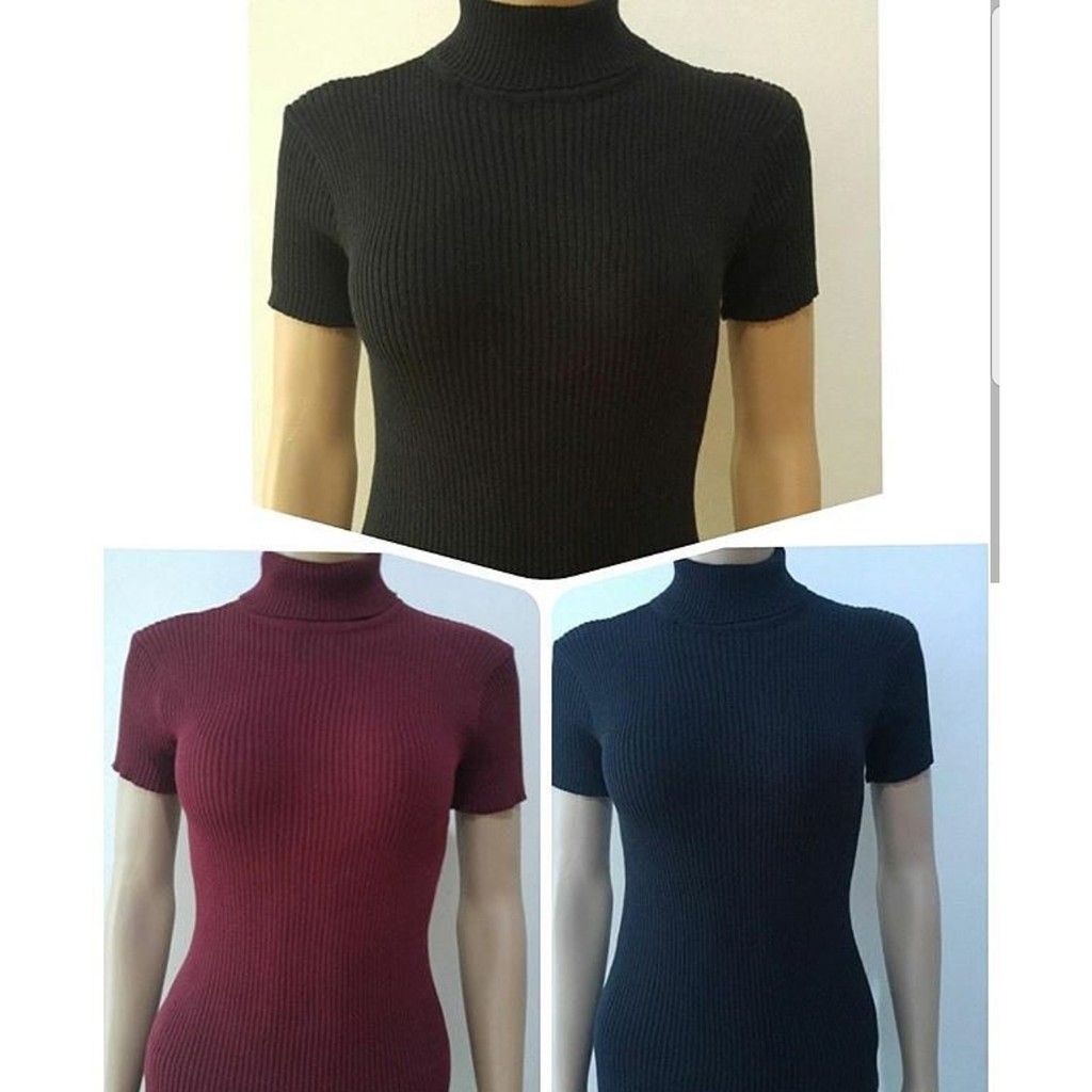 Midi turtleneck / atasan midi / atasan turtleneck