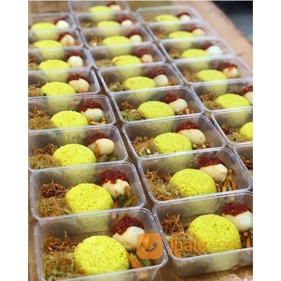 

Menu Nasi Box Murah Nasi Kuning Acara Kantor - Telur Dadar