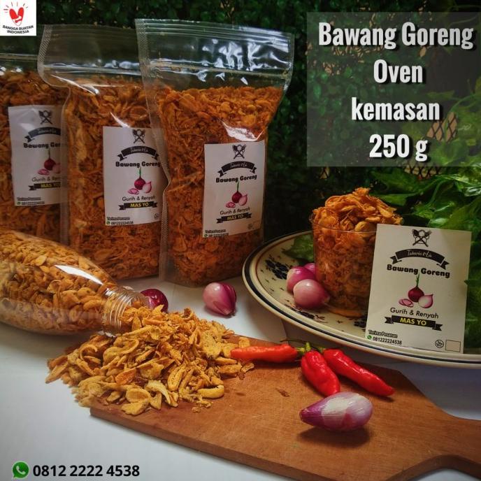 

Big Sale bawang goreng oven 250 gram no minyak Big Sale