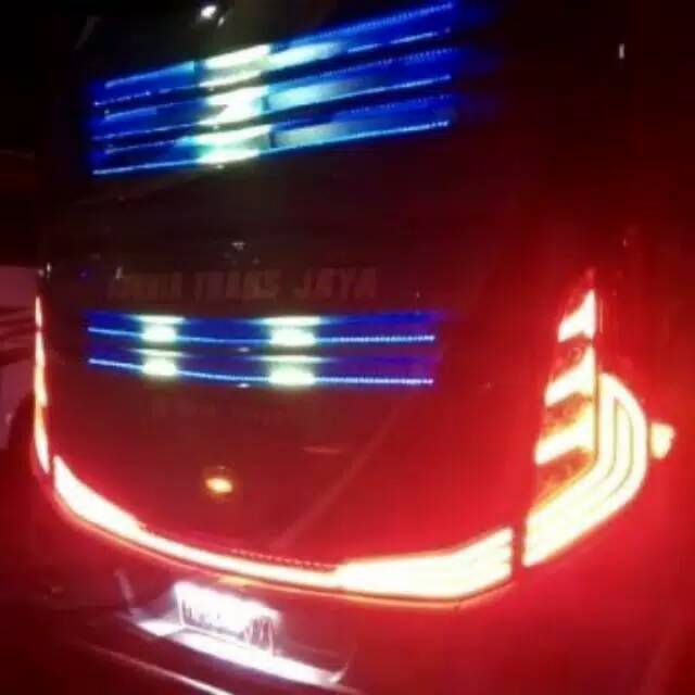 Tail Lamp Led Bagasi belakang bus 12v 2baris