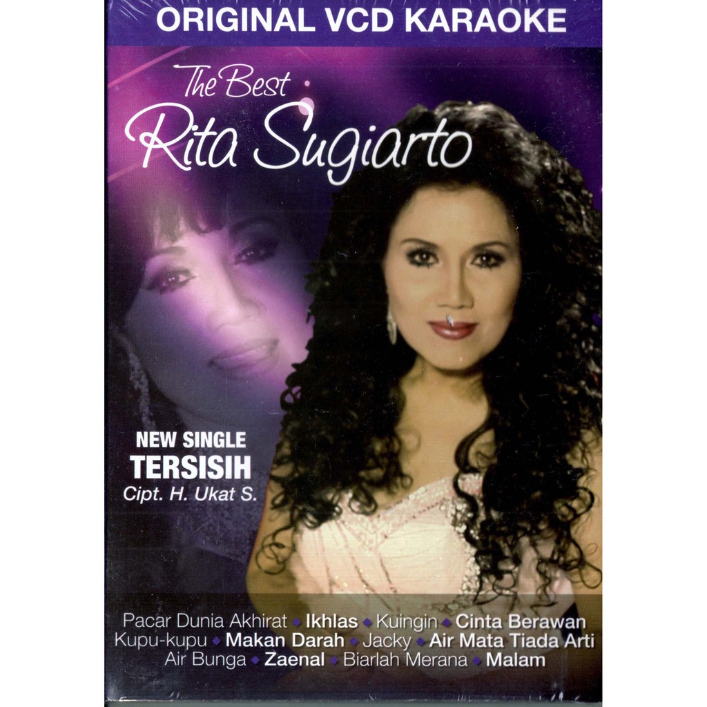 VCD KARAOKE THE BEST RITA SUGIARTO ORIGINAL
