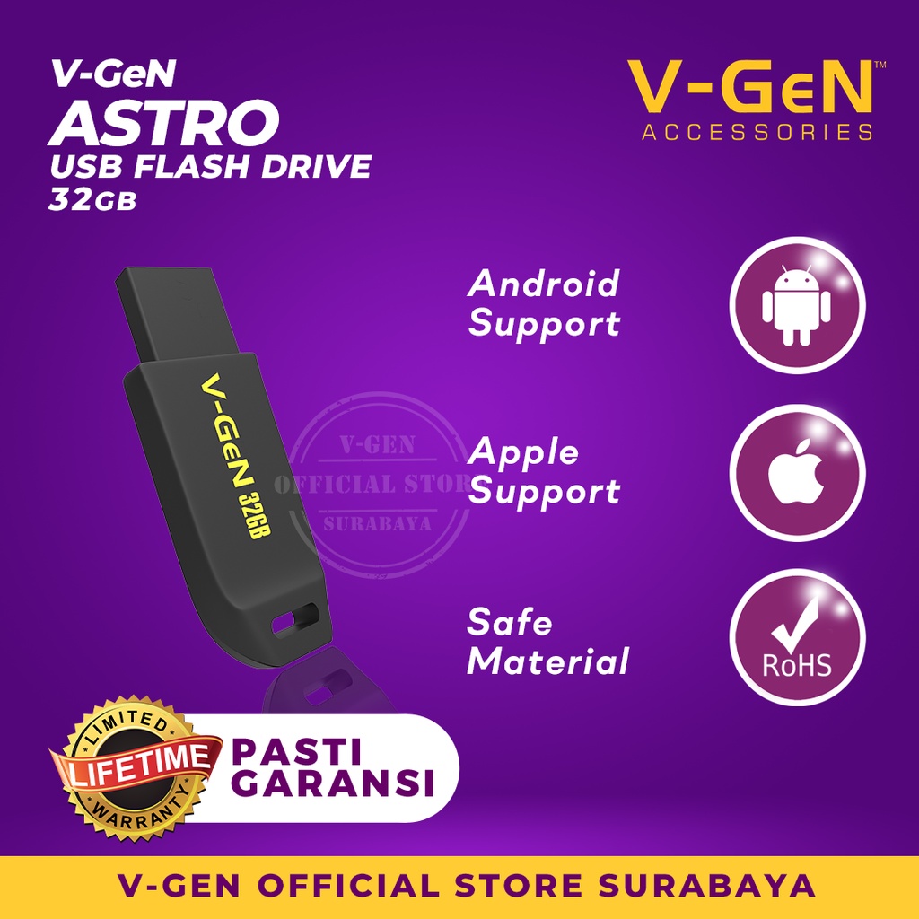 USB Flashdisk V-GeN ATOM ASTRO AVATAR USB2.0 V-GeN