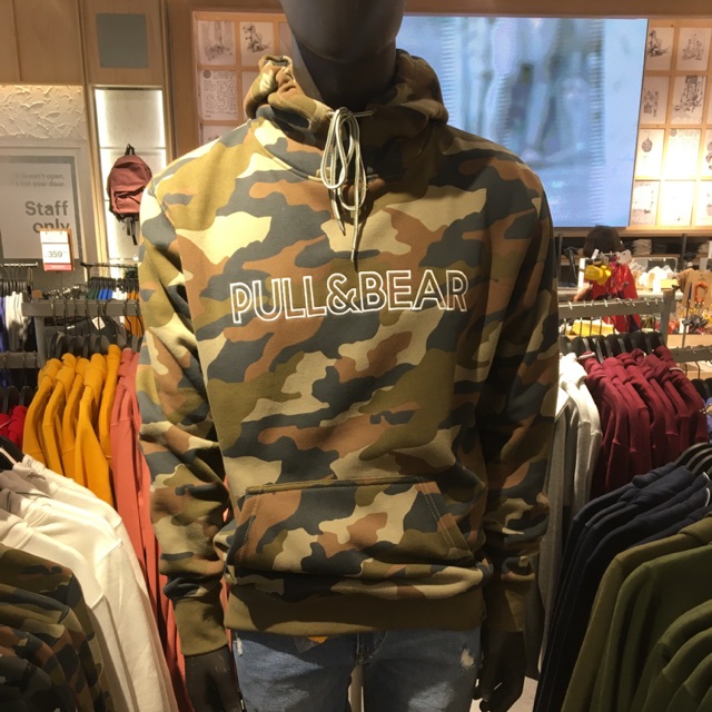 Pullu0026Bear Hoodie In Camo With Logo | forum.iktva.sa