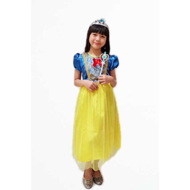 GRATIS AKSESORIS | dress anak perempuan | gaun snow white anak perempuan | gaun pesta anak perempuan | dress anak perempuan import | dress anak import | gaun anak perempuan pesta | baju anak perempuan | baju elsa frozen | baju prozen anak perempuan