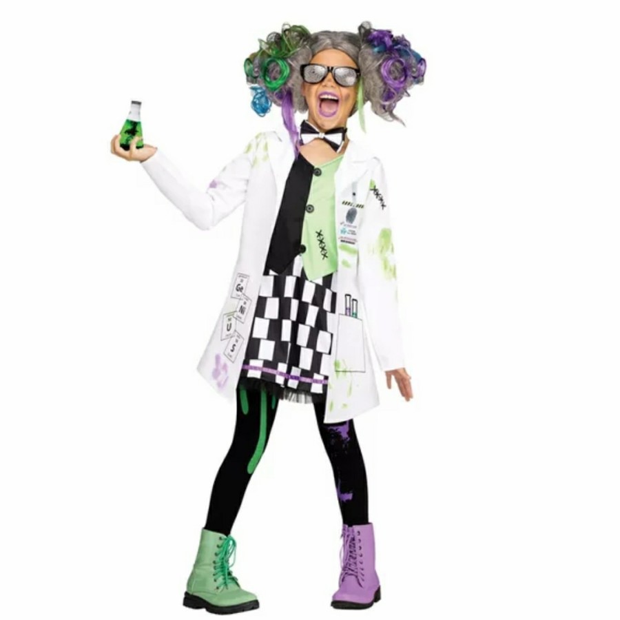 crazy scientist kids costume kostum anak profesi ilmuwan