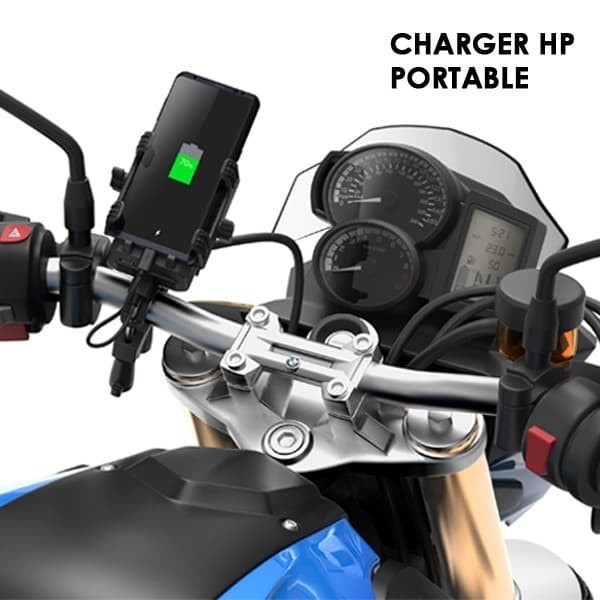 Charger Hp Motor Portable / Casan Hp di Motor Anti Air HIGH QUALITY